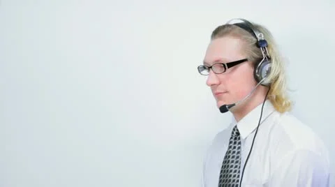 Phone operator Stock Footage 18182213