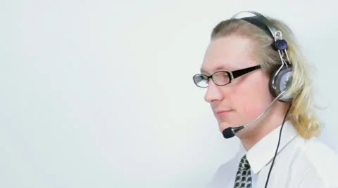 Phone operator Stock Footage 18182218
