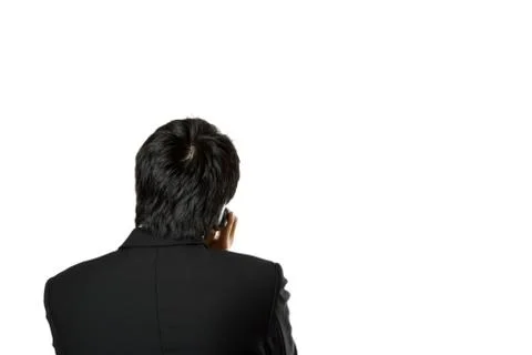 On the phone Stock Photos