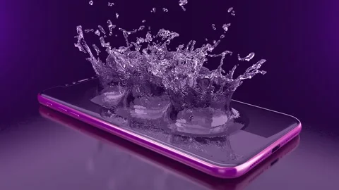 Phone Purple Stock Footage 155999977