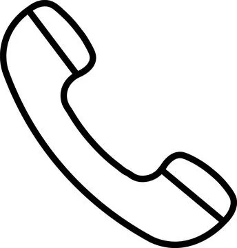 Phone receiver (2) Stock Illustration