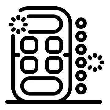 Phone receiving wireless charging with loading status displayed Stock Illustration