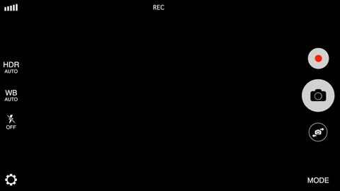 Phone Recording Mode Without Timecode Stock Footage 90945757