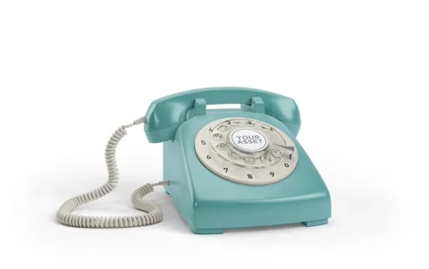 PHONE RETRO Stock Footage 196167399