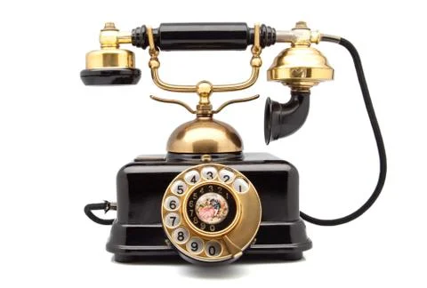 Phone retro Stock Photos