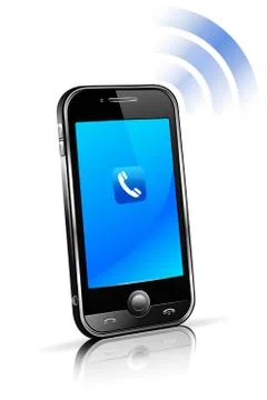 Phone Ringing Stock Illustration