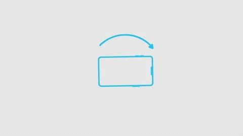 Phone rotation animation Stock Footage 288921739