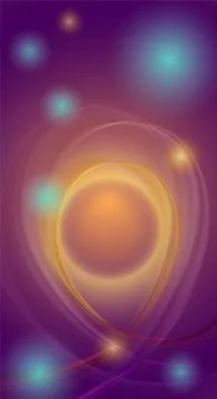Phone screen template abstract neon background Stock Illustration