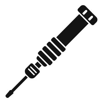 Phone screwdriver icon simple vector. Mobile broken Illustrazione stock
