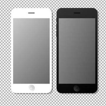 Phone Set Stock Illustration