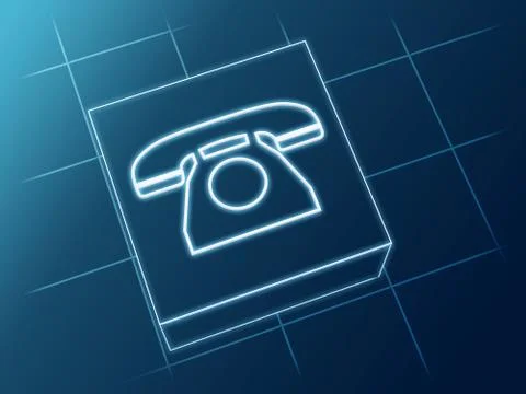 Phone sign Stock Illustration