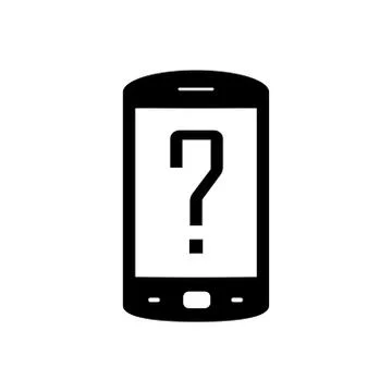 Phone support and maintenance in flat design Stock Illustration