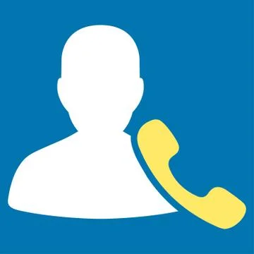 Phone Support Icon from Commerce Set Stock Illustration