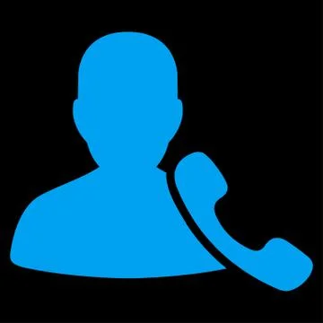 Phone Support Icon from Commerce Set Stock Illustration