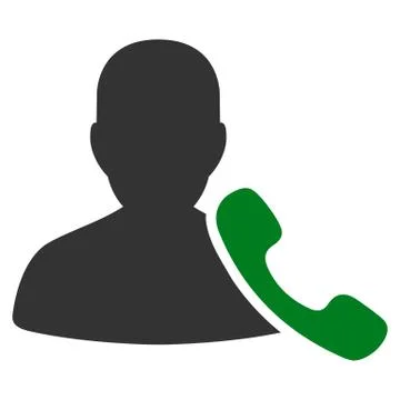 Phone Support Icon from Commerce Set Stock Illustration