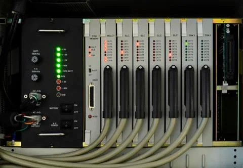 Phone switch system Stock Photos