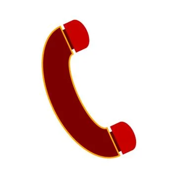 Phone symbol icon. Stock Illustration