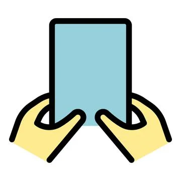 Phone taking selfie icon vector flat Illustrazione stock