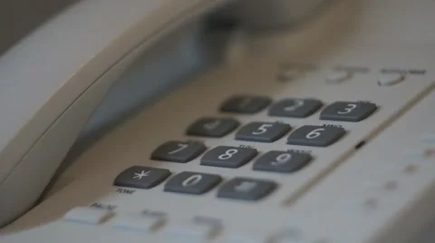 Phone Talk in Hotel Stock Footage 52554198
