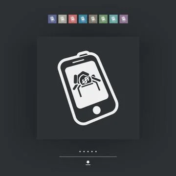 Phone tariff plan Stockillustratie