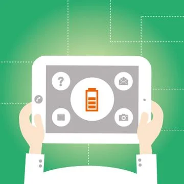 Phone vector cartoon Stock-Illustration