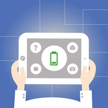 Phone vector cartoon Stock Illustration