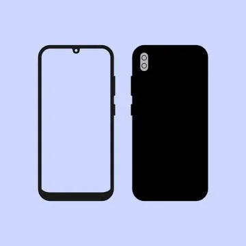 PHONE VECTOR GADGET STYLISH 33 Stock Illustration