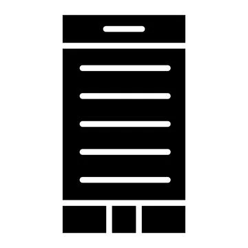 Phone Vector Icon Design Illustration Illustrazione stock