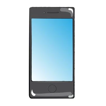 Phone vector illustration smartphone Stock Illustration