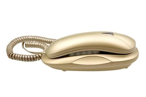 Phone on a white Stock Photos