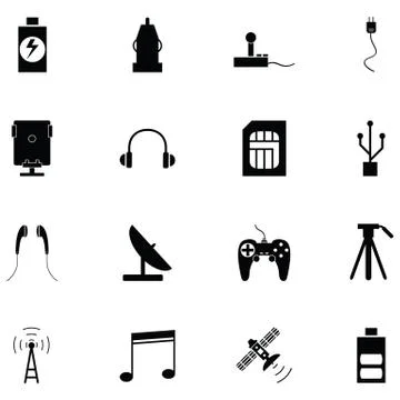 Phonec accessories icon Stock Illustration