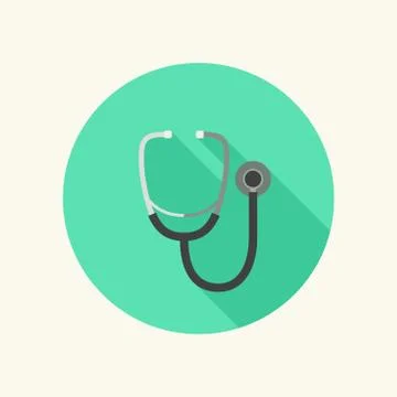 Phonendoscope icon 스톡 일러스트