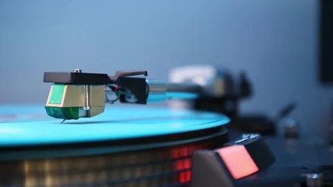 Phono cartridge close up Stock Footage 121230748