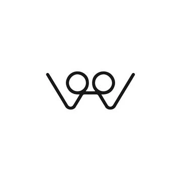 Phoropter icon. Simple style eye exam poster background symbol. Phoropter b.. Stock Illustration