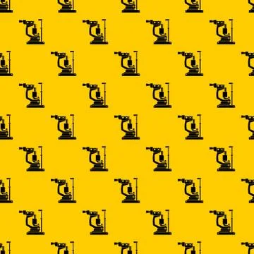 Phoropter pattern vector Stock Illustration