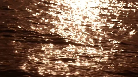 Phosphorescence on the sea Stock Footage 99702886