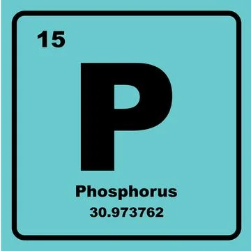 Phosphorus icon Stock Illustration