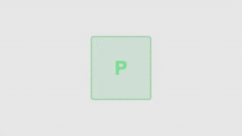 Phosphorus P Periodic Table Element Tile Clean No Text Animation Video Overlay A Видео 339371395