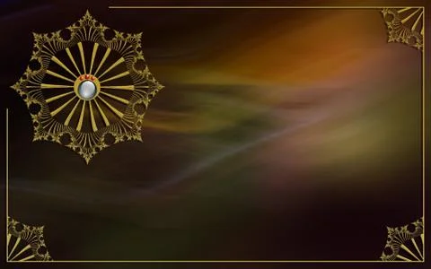 Photo Background layout design Stock Illustration