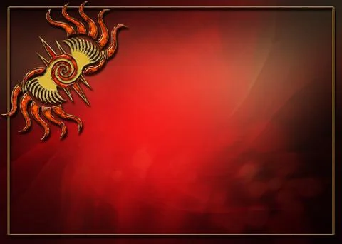 Photo Background layout design Stock Illustration