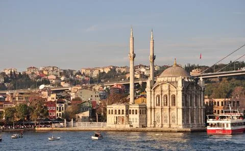 Photo of Byk Mecidiye Mosque Stock Photos