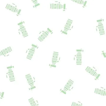 Photo camera glyph vector seamless pattern イラスト素材