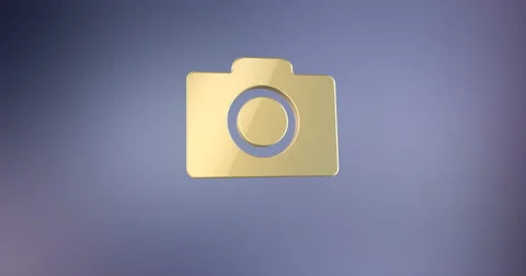 Photo Camera Gold Video stock 67266027