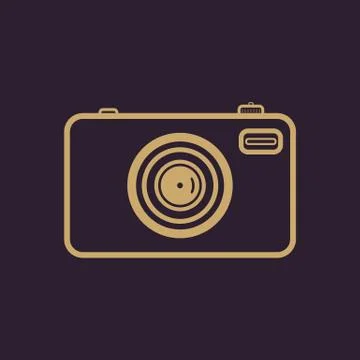 Photo camera icon Stock Illustration