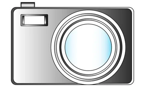 Photo camera icon Illustrazione stock