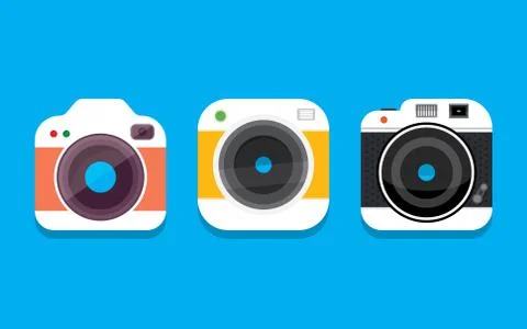 Photo camera icon Stock Illustration