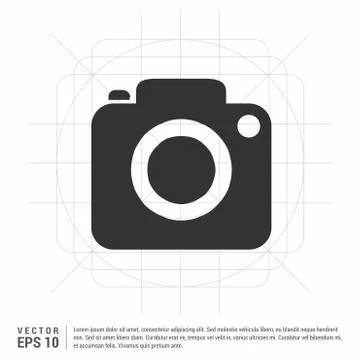 Photo camera icon Stock Illustration