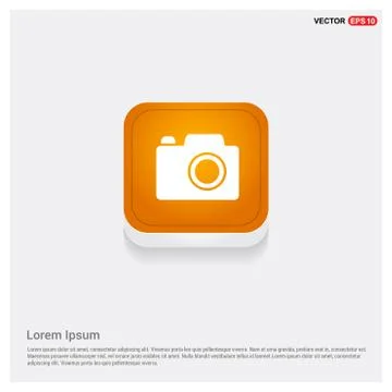 Photo camera icon Illustrazione stock