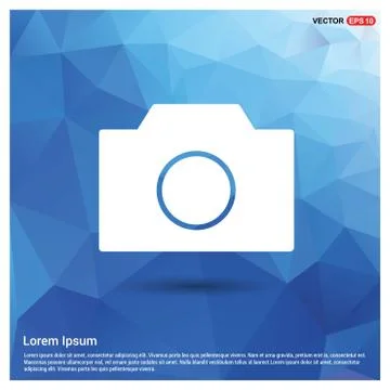 Photo camera icon 스톡 일러스트