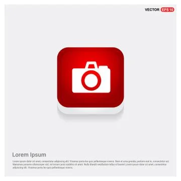 Photo camera icon イラスト素材